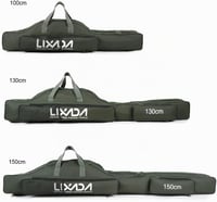 Lixada összecsukható horgászbot táska - 150 cm - army green 4
