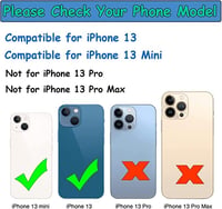Náhradné sklenené šošovky zadného fotoaparátu LiXiongBao (2 ks) pre iPhone 13 a iPhone 13 Mini s predinštalovaným lepidlom a súpravou na opravu 5