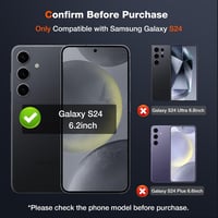 LK Samsung Galaxy S24 edzett üveg kijelzővédő + kameravédő szett (2+2 db) 2