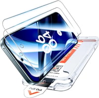 LK Tempered Glass képernyővédő Google Pixel 10 és Pixel 9 készülékhez, 2 db, teljes fedés - Google Pixel 10/9, transparent 1
