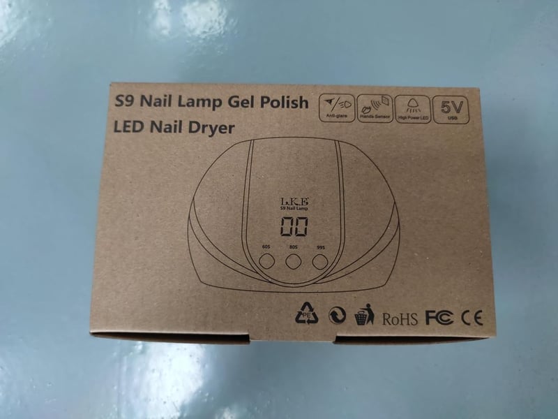 LKE UV Lámpa Műkörömhöz - 54W LED Körömszárító 3 Időzítővel, LCD Kijelzővel és Autó Érzékelővel - Minden UV Zselé Lakhoz, Kezdőknek és Profi