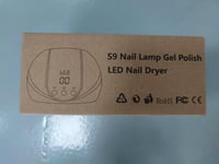 LKE UV Lámpa Műkörömhöz - 54W LED Körömszárító 3 Időzítővel, LCD Kijelzővel és Autó Érzékelővel - Minden UV Zselé Lakhoz, Kezdőknek és Profi 9