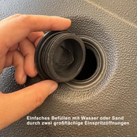 LKINBO kereketes napernyőtartó 120 kg terhelhetőséggel, vízzel tölthető alappal 6