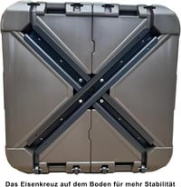LKINBO kereketes napernyőtartó 120 kg terhelhetőséggel, vízzel tölthető alappal 3