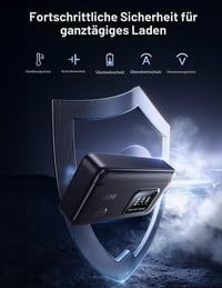 Încărcător rapid llano AC3 30W cu 3 acumulatori de 1950 mAh pentru camerele DJI Osmo Action 6/5 Pro/4/3 și Osmo 360, încărcare PD cu trei sloturi, afișaj LED 7