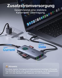Čítačka kariet llano R604 4-v-1 CFexpress Type A/B s rýchlosťou USB 3.2 Gen 2 10 Gb/s 8