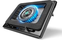 llano RGB Gaming Laptop Cooler 15-19 Hüvelykes Hűtőpad USB 3 Port 1