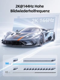 llano USB-C duálny HDMI splitter 4K 60Hz MST rozbočovač pre dva monitory s PD 100W nabíjaním 6
