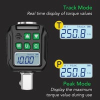 LLAVETOR Digitális Nyomatékmérő Adapter 1/2" 17-340 Nm Kerékpár Motorkerékpár Autó Javításhoz 4