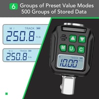 LLAVETOR Digitális Nyomatékmérő Adapter 1/2" 17-340 Nm Kerékpár Motorkerékpár Autó Javításhoz 3