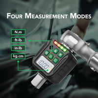 LLAVETOR Digitális Nyomatékmérő Adapter 1/2" 17-340 Nm Kerékpár Motorkerékpár Autó Javításhoz 2