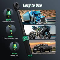 LLAVETOR Nyomatékkulcs 3/8" 5-60 Nm Kerékpár Motorkerékpár Autó Szett Mágneses Gyújtógyertya Hüvely 3
