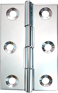 LLRY 10 db rozsdamentes acél ajtópánt 55x34mm bútor zsanér 2