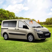 LMYSUFI ablakszél-terelő Citroën Jumpy (2006-2016) - fekete, 5 db 8
