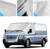 LMYSUFI Ford Transit MK7 szélvédő takaró napvédelem 2000-2014 5