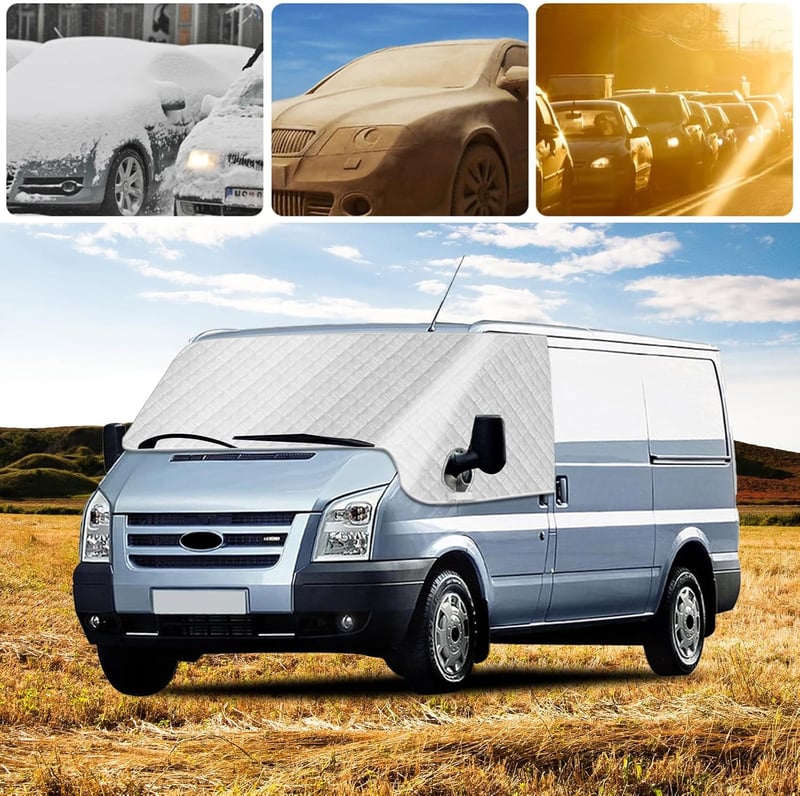 LMYSUFI Ford Transit MK7 szélvédő takaró napvédelem 2000-2014