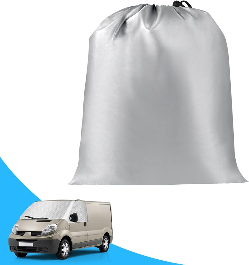 LMYSUFI Renault Trafic szélvédő takaró 2001-2014, napvédő hővédő fólia