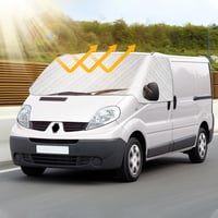 LMYSUFI Renault Trafic szélvédő takaró 2001-2014, napvédő hővédő fólia 5