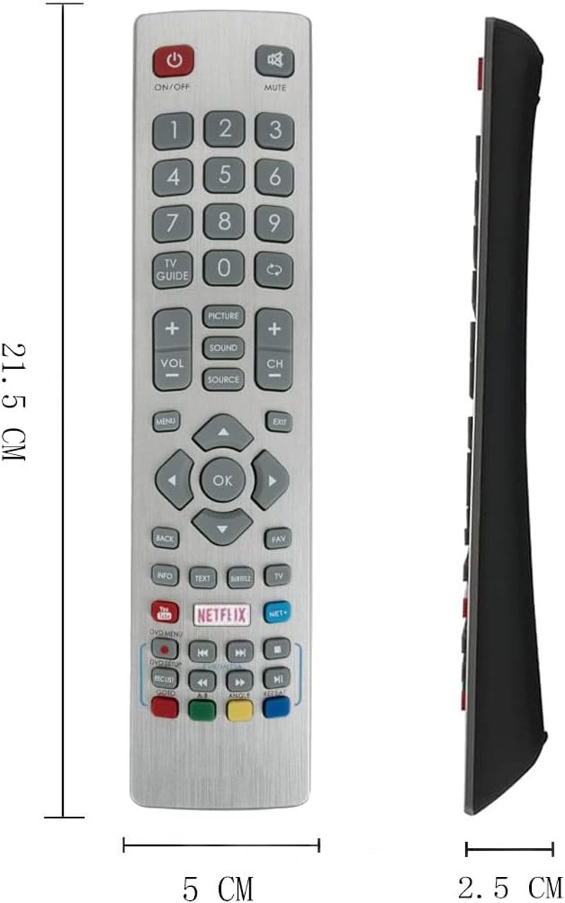 LMZMYTX Shrap UHD 4K TV távirányító LC32HG5341K LC40FG5342E LC43UI7252E