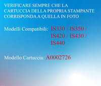 LN kompatibilis festékkazetta Neopost IS330/IS350/IS420/IS430/IS440 - kék, chippel 2