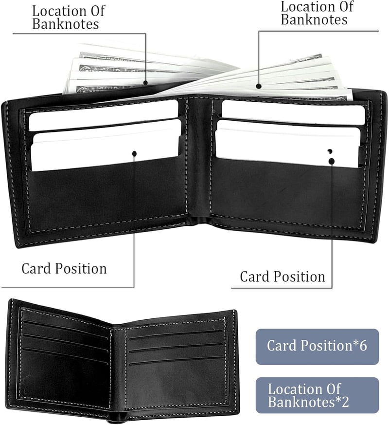 LOCCY Férfi Bőr Pénztárca Kompakt Méret Fekete Barna Színben Modern Dizájn Slim Wallet Kártyatartó