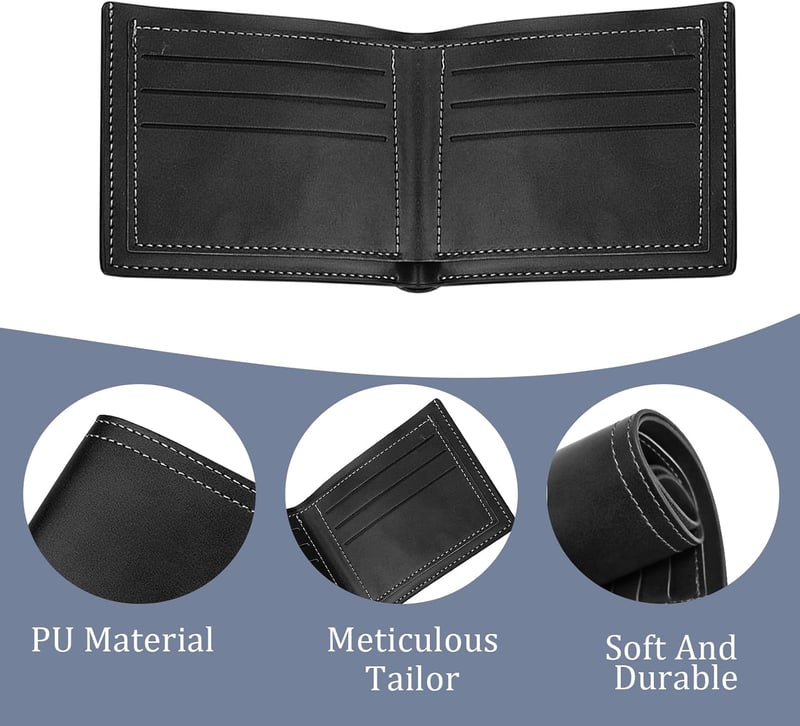 LOCCY Férfi Bőr Pénztárca Kompakt Méret Fekete Barna Színben Modern Dizájn Slim Wallet Kártyatartó