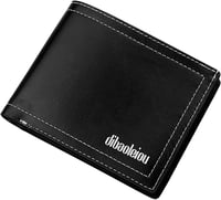 LOCCY Férfi Bőr Pénztárca Kompakt Méret Fekete Barna Színben Modern Dizájn Slim Wallet Kártyatartó 1