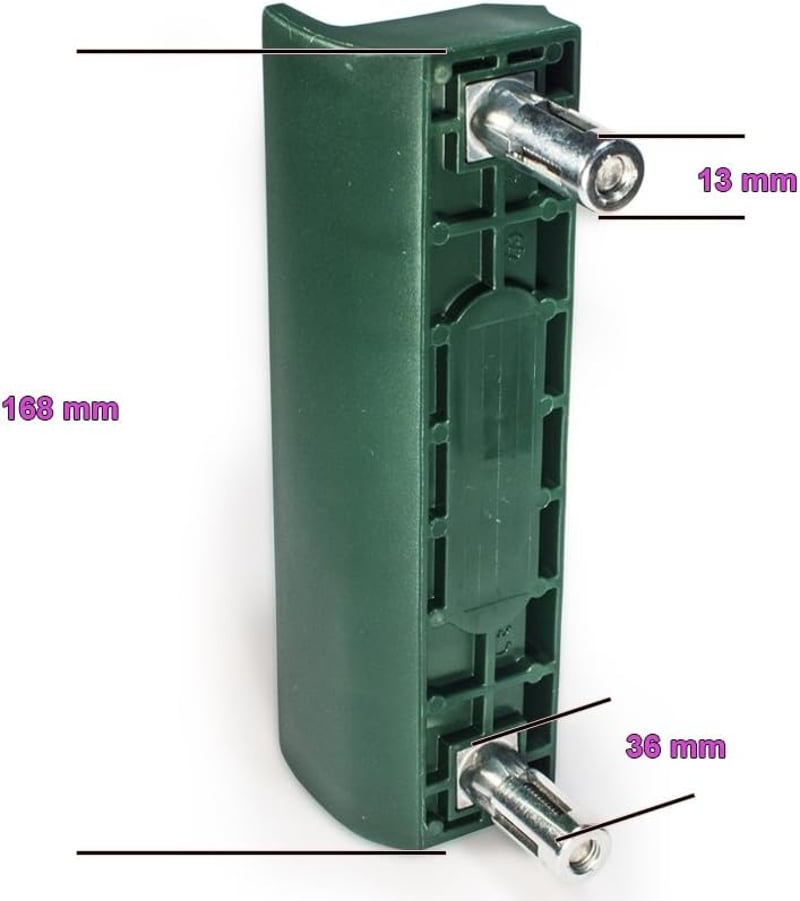 Locinox Green LAKZ P1 Kerti kapu zár rozsdamentes acél mechanizmussal