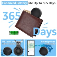 Inteligentný Bluetooth lokátor LocLynx, vyhľadávač kľúčov, Android, balenie 4 ks, vodotesnosť IP67, na kľúče/peňaženku/bicykel/batožinu 3