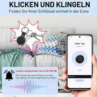 Inteligentný Bluetooth lokátor LocLynx, vyhľadávač kľúčov, Android, balenie 4 ks, vodotesnosť IP67, na kľúče/peňaženku/bicykel/batožinu 6