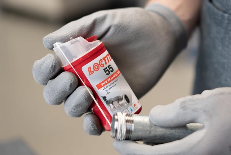 LOCTITE 55 Menettömítő Szalag 160m Fém és Műanyag Csatlakozásokhoz