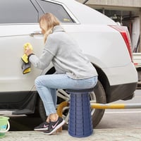 LOCYOP Összecsukható Hordozható Szék Párnával - Teleszkópos Kemping Ülőke 200 kg Teherbírással, Horgászathoz, Túrázáshoz, Utazáshoz - Táskáv 7