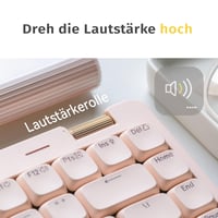LOFREE Flow Lite 84-klávesová nízkoprofilová mechanická klávesnica, vymeniteľná batéria, 2.4G, Bluetooth a káblové pripojenie, Windows/Mac, Marble, US rozloženie 8