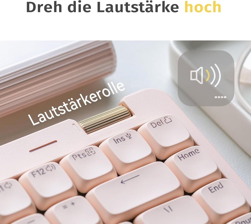 LOFREE Flow Lite100 Mechanikus Billentyűzet Vezeték Nélküli Bluetooth Mármor - marble
