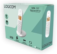 Logicom Iloa 155T DECT vezeték nélküli telefon, 15 perces üzenetrögzítés, kihangosítás 7