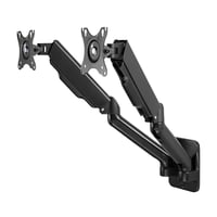 Nástenný držiak na dva monitory Logilink BP0146 pre 17-32" TV, plynová pružina 450 mm, oceľ, čierny 9