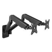 Nástenný držiak na dva monitory Logilink BP0146 pre 17-32" TV, plynová pružina 450 mm, oceľ, čierny 6
