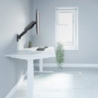 Nástenný držiak na dva monitory Logilink BP0146 pre 17-32" TV, plynová pružina 450 mm, oceľ, čierny 3