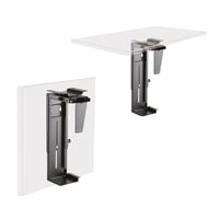 LogiLink EO0005 PC-tartó konzol asztal alá/falra, 360°-ban forgatható, max. 10 kg - fekete 3