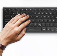 Bezdrôtová klávesnica LogiLink ID0188 s touchpadom – čierna 8