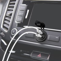Încărcător auto/camion încorporabil LogiLink PA0330, 1x USB-A și 1x USB-C, 60 W, PD Power Delivery și QC 3.0 Quick Charge 2