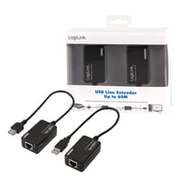 Prelungitor USB Logilink prin cablu CAT5/5e/6, rază de acțiune 60 de metri, extender pentru semnal USB 7