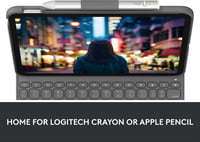 Logitech Slim Folio billentyűzetes tok iPad (10. gen.) - AZERTY francia - grafit 6