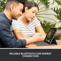 Logitech Slim Folio billentyűzetes tok iPad (10. gen.) - AZERTY francia - grafit 4