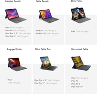 Logitech Slim Folio billentyűzetes tok iPad (10. gen.) - AZERTY francia - grafit 8