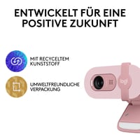Webkamera Logitech Brio 100 Full HD na porady a streamovanie, automatické vyváženie svetla, zabudovaný mikrofón, kryt na ochranu súkromia, USB-A 10