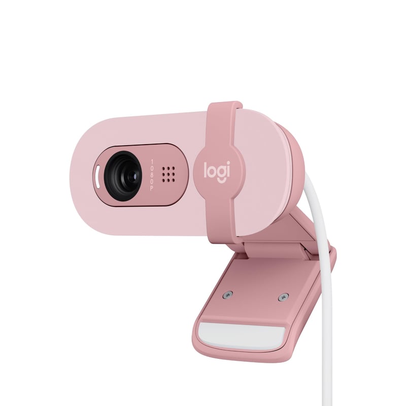 Webkamera Logitech Brio 100 Full HD na porady a streamovanie, automatické vyváženie svetla, zabudovaný mikrofón, kryt na ochranu súkromia, USB-A