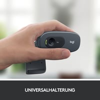 Logitech C270 HD webkamera mikrofon zajcsökkentés automatikus fénykorrekcióval 6