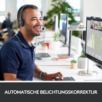 Logitech C270 HD webkamera mikrofon zajcsökkentés automatikus fénykorrekcióval 4