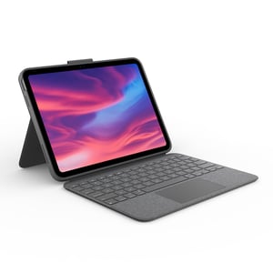 Klávesnicové puzdro Logitech Combo Touch pre iPad (10. generácia) – sivé
